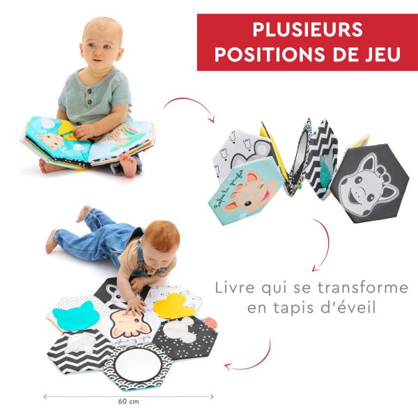 Livre tapis d'éveil Sophie la girafe