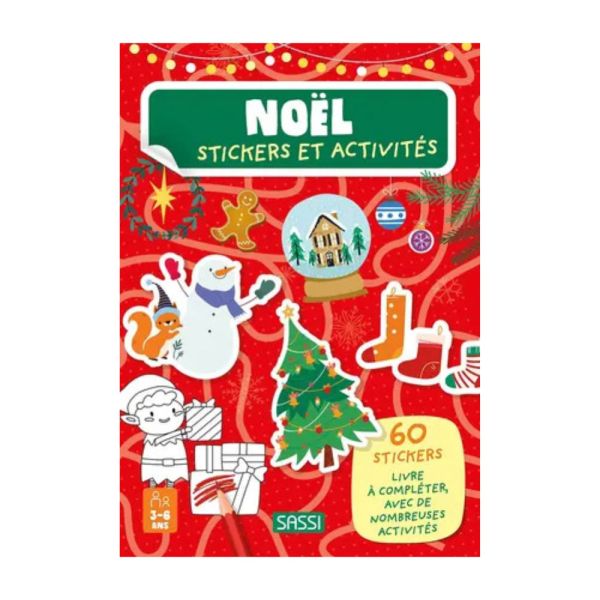 Livre d'activités de Noël
