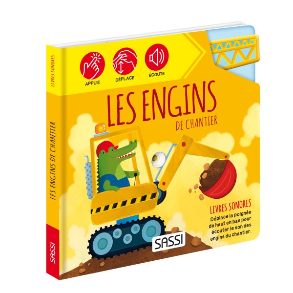 Livres sonores - Les engins de chantier