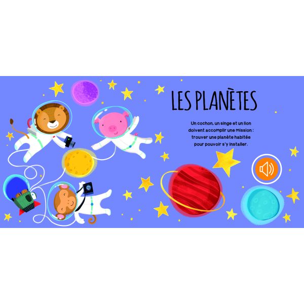 Livres sonores - L'espace
