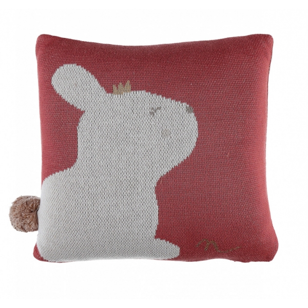 Coussin lapin Coton Bio Lina & Joy