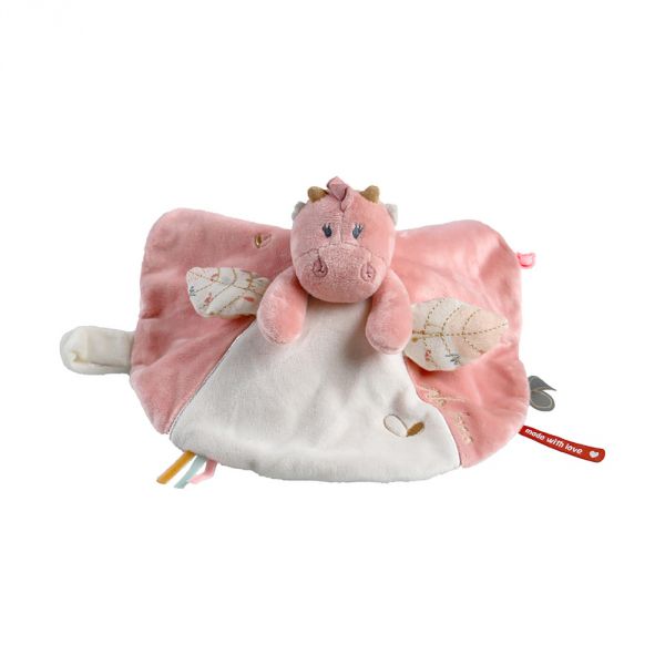 Doudou Joy veloudoux rose