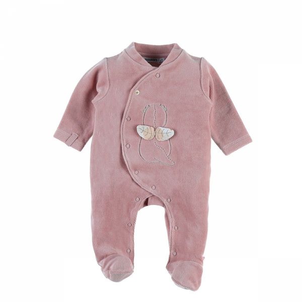 Noukie S Pyjama Velours Beige Naissance Moris Sacha Made In Bebe Noukie S Pyjama Velours Beige Naissance Moris Sacha Made In Bebe