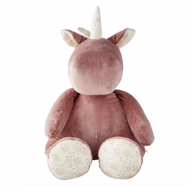 Peluche large Lina la licorne veloudoux 90 cm