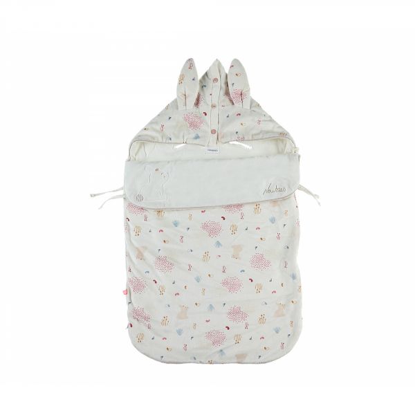 Nid d'ange Veloudoux 0-6 m Lina & Joy écru