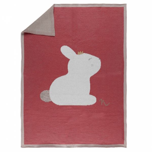 Couverture Jacquard Bio 75 x 100 cm Pili Lina & Joy