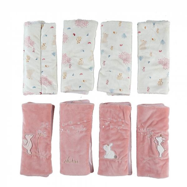 Protège barreaux tour de lit Lina & Joy Veloudoux