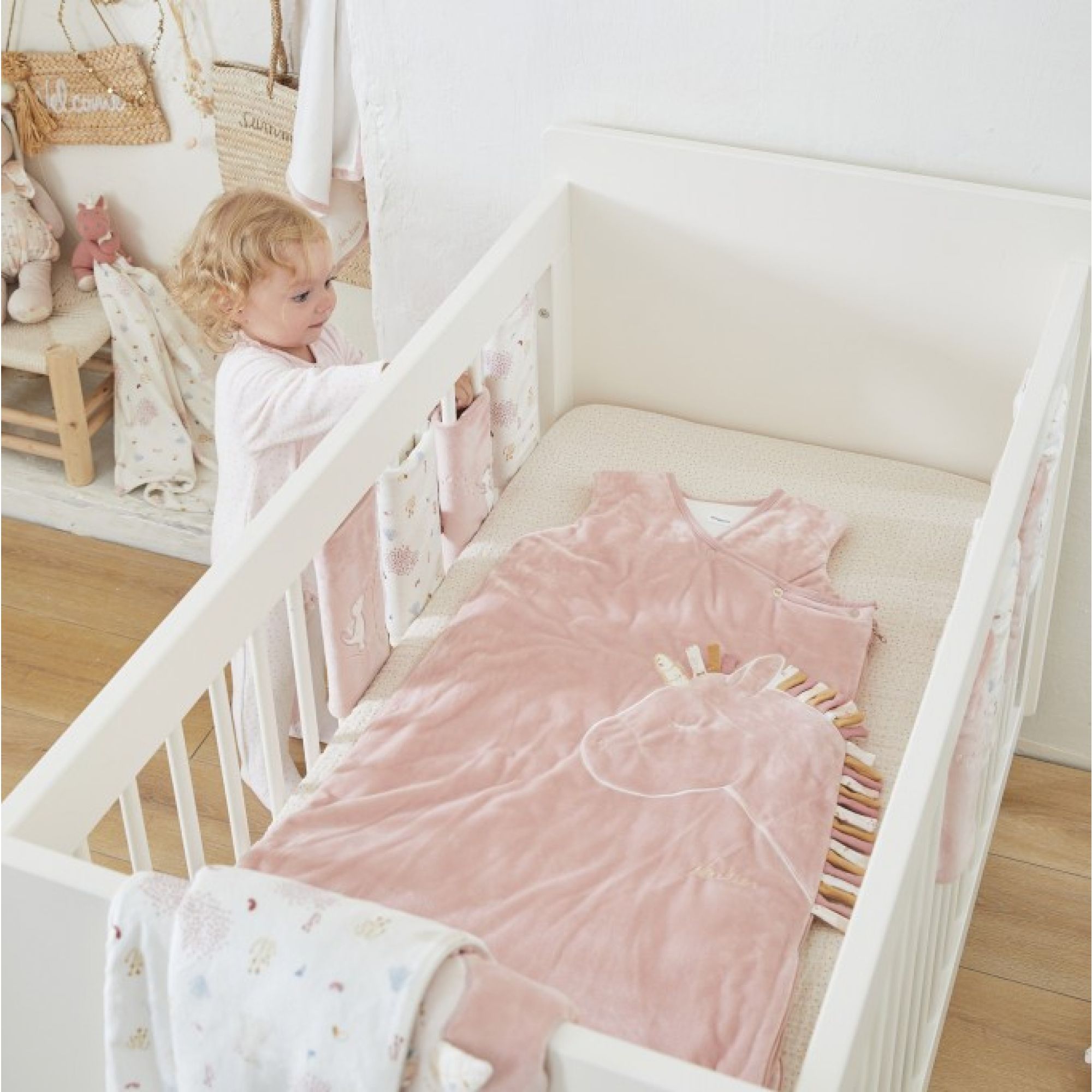 Noukie S Protege Barreaux Tour De Lit Lina Joy Veloudoux Made In Bebe Noukie S Protege Barreaux Tour De Lit Lina Joy Veloudoux Made In Bebe