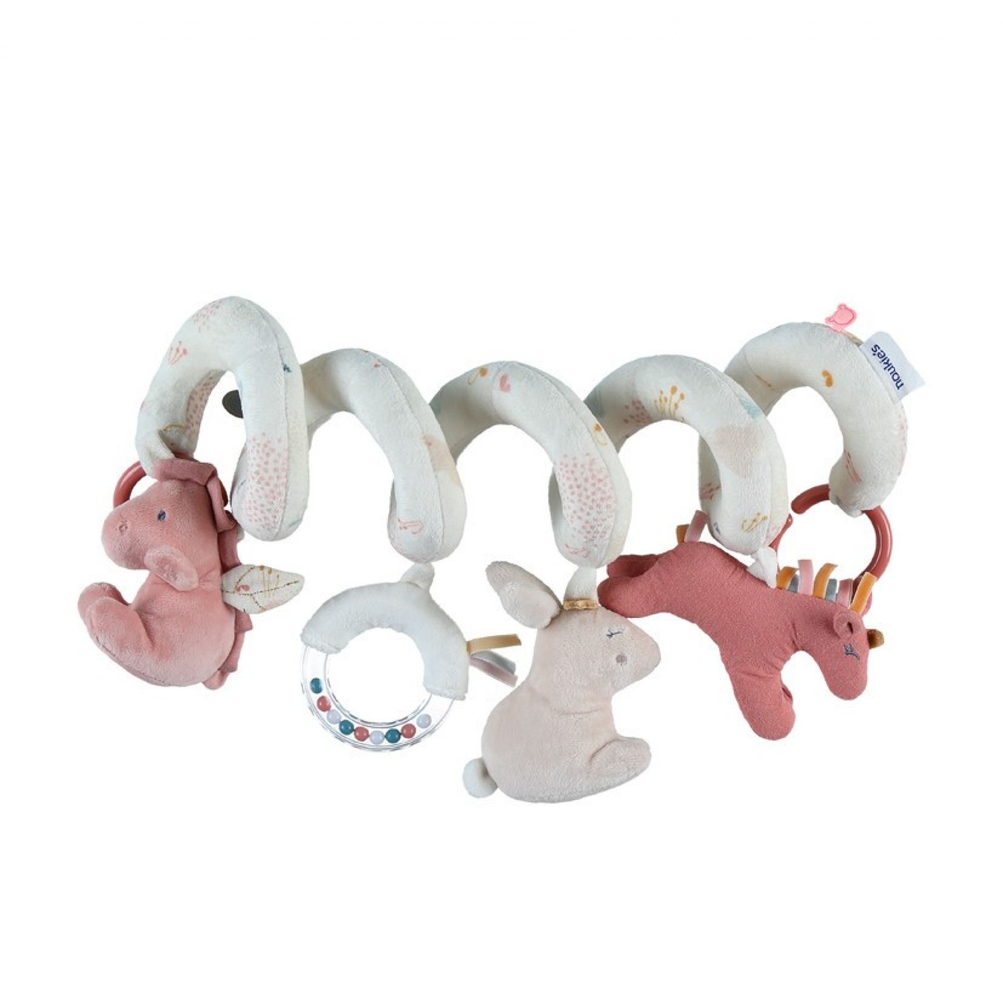 Noukie S Spirale D Activites Veloudoux Multicolore Made In Bebe
