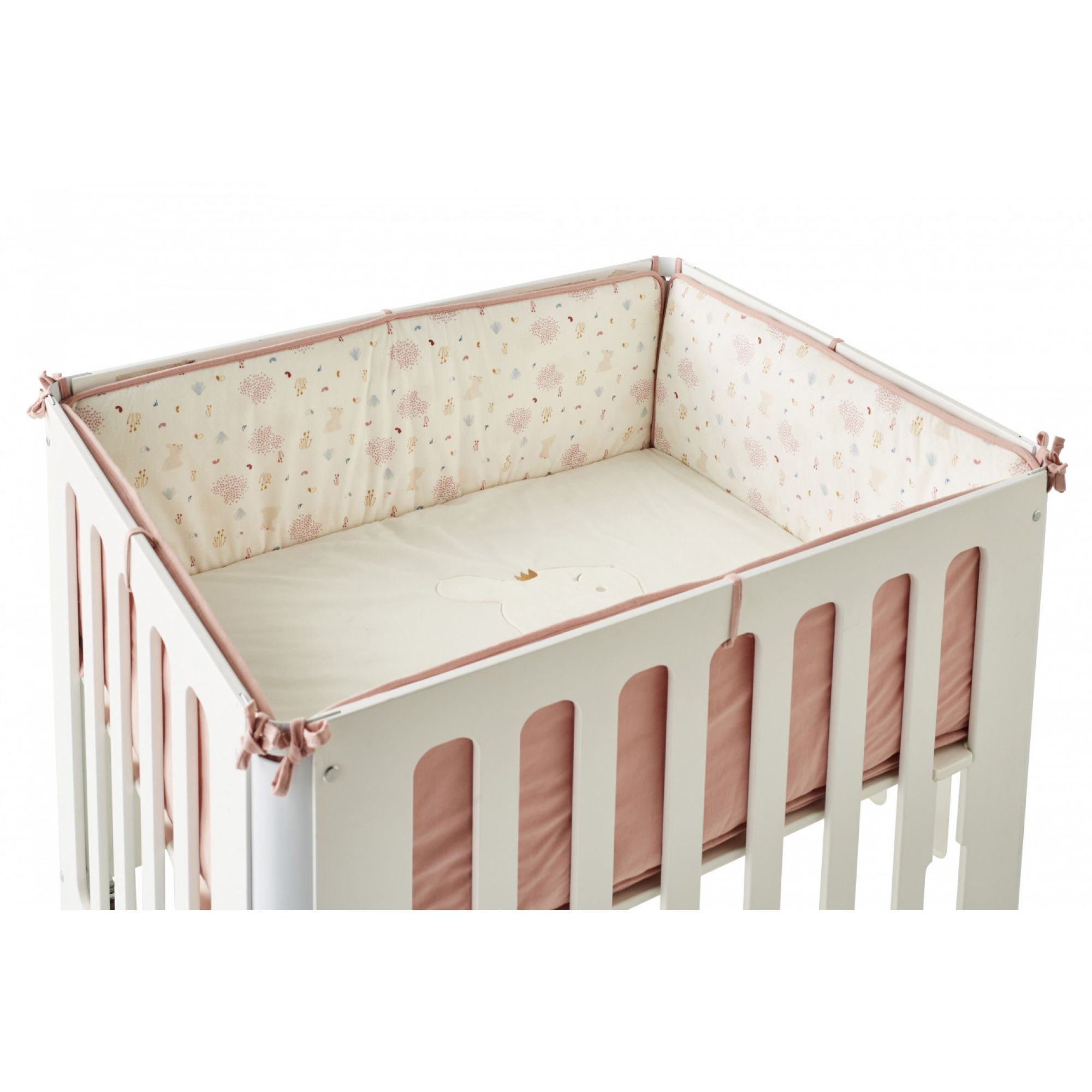 Noukie S Tapis De Parc Avec Bords Lina Joy Rose Made In Bebe