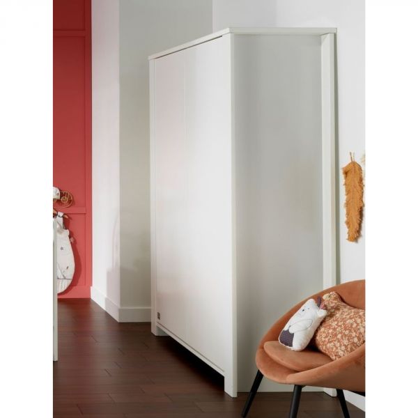 Armoire 2 portes Loft Blanc