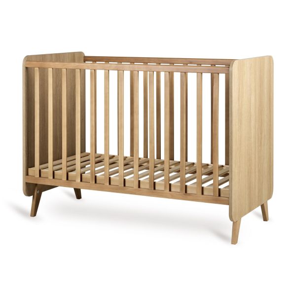Lit bébé 60x120 cm Loft - Honey Ash