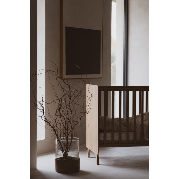 Lit bébé 60x120 cm Loft - Honey Ash