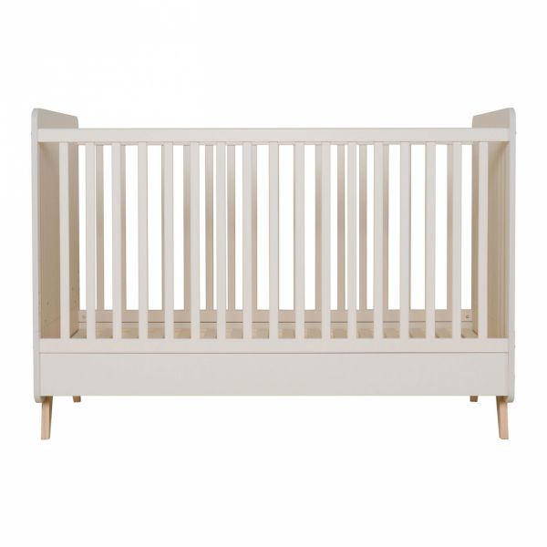 Lit bébé 70x140 cm évolutif en lit enfant Loft Argile