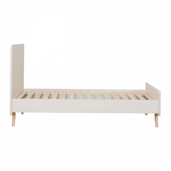 Lit bébé 70x140 cm évolutif en lit enfant Loft Argile