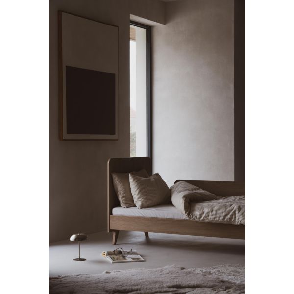 Lit bébé 70x140 cm évolutif en lit enfant Loft Honey Ash