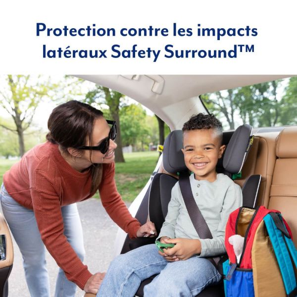 Réhausseur siège auto avec dossier Logico L R129 Midnight