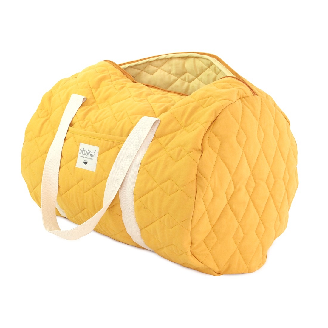 Nobodinoz Sac Week End Los Angeles Farniente Yellow Made In Bebe Nobodinoz Sac Week End Los Angeles Farniente Yellow Made In Bebe