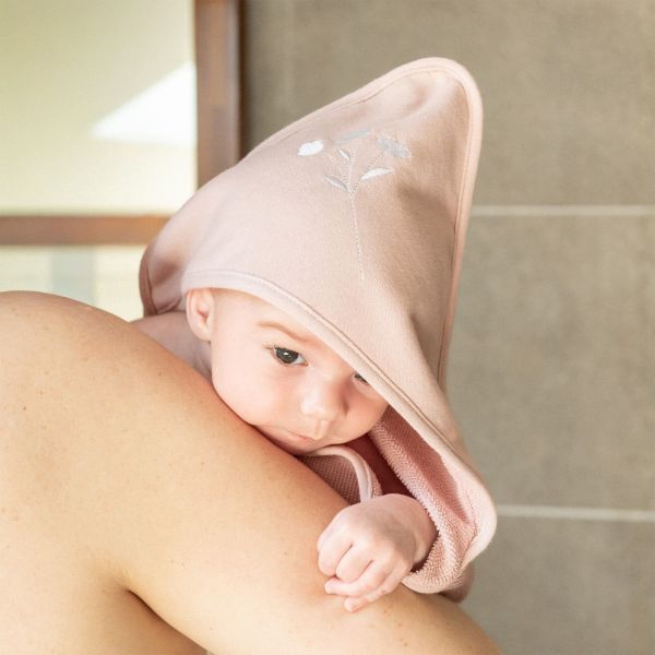 Lot de 2 capes de bain avec capuche