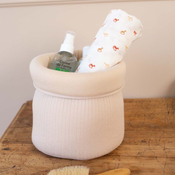 Lot de 3 langes Cheval Ecru