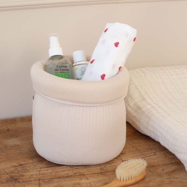 Lot de 3 langes Coeurs Rouge/ Blanc