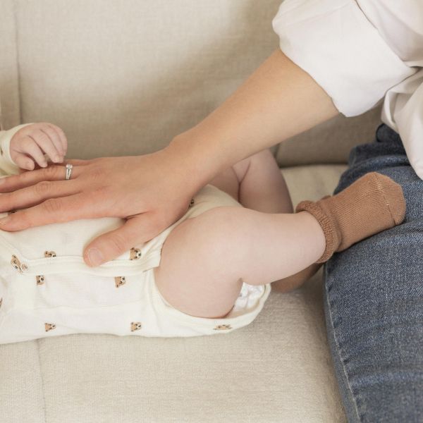 Lot de 3 paires de chaussettes bébé 0/6 mois brun