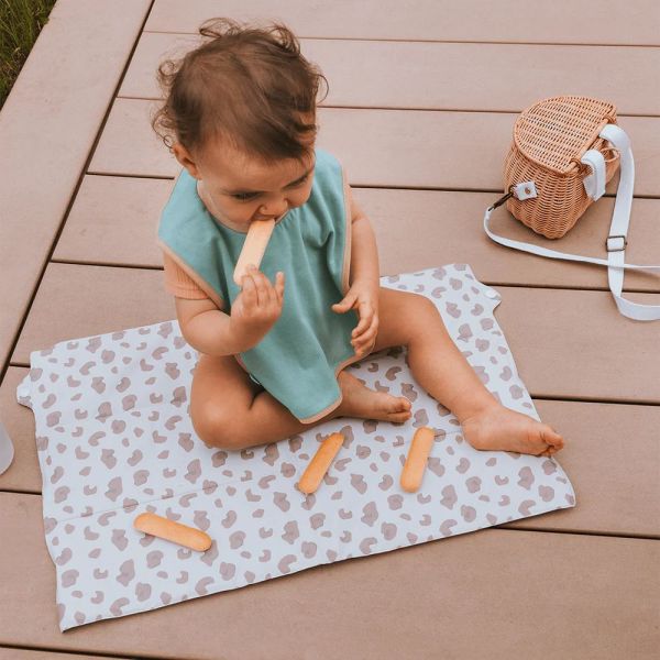 Lot de 2 bavoirs Maternelle unis