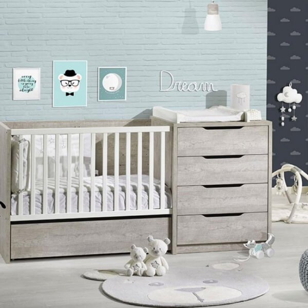 Lot de 2 bavoirs bébé Céleste