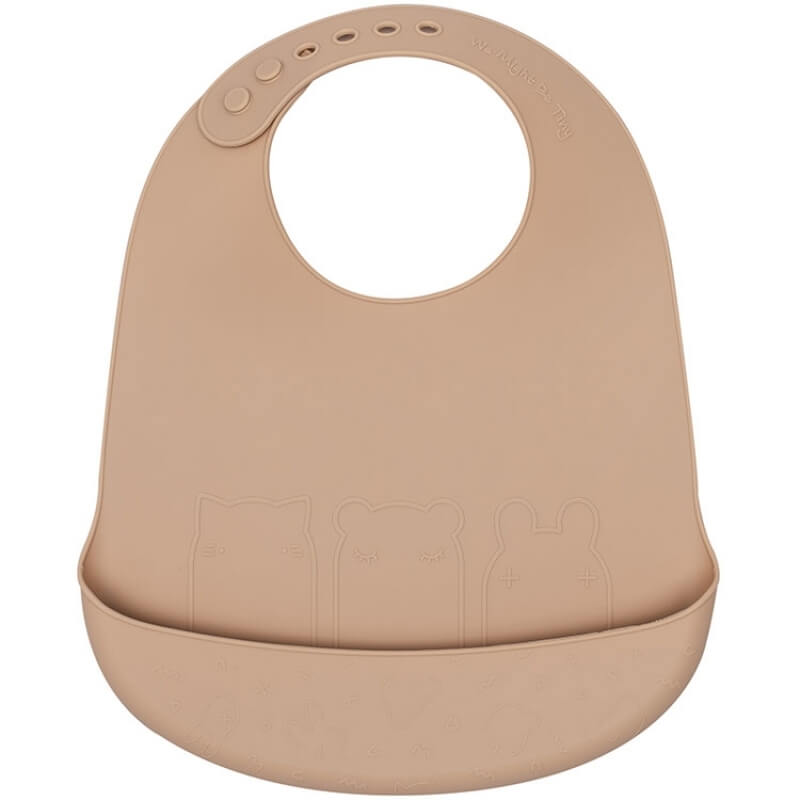 We Might Be Tiny Lot De 2 Bavoirs En Silicone Rouille Beige Made In Bebe We Might Be Tiny Lot De 2 Bavoirs En Silicone Rouille Beige Made In Bebe