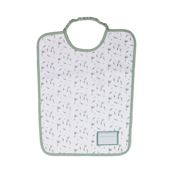 Lot de 2 bavoirs maternelle vert