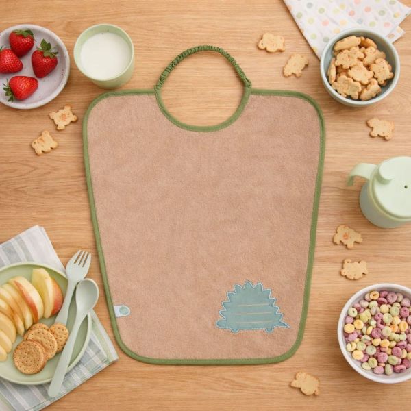 Lot de 2 bavoirs Maternelle Maternelle + dinosaure