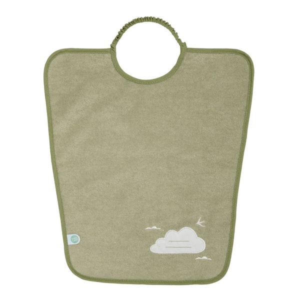 Lot de 2 bavoirs Maternelle Montgolfière + nuage