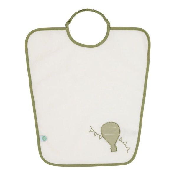 Lot de 2 bavoirs Maternelle Montgolfière + nuage