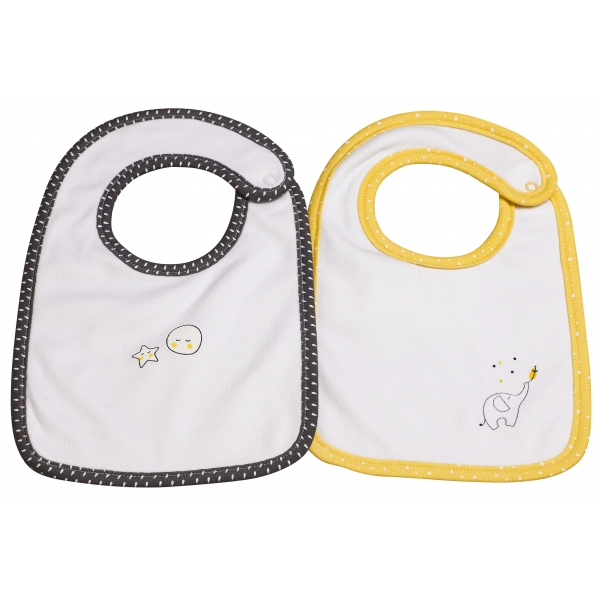 Lot de 2 bavoirs bébé Babyfan