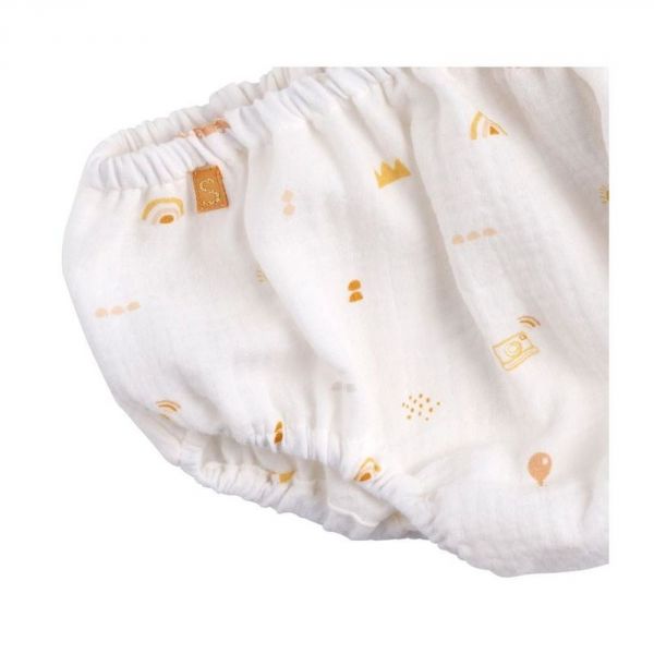 Lot de 2 bloomers 3-6 mois Sunlight