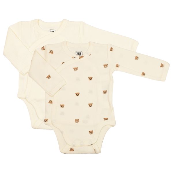 Lot de 2 body Moka 3 mois