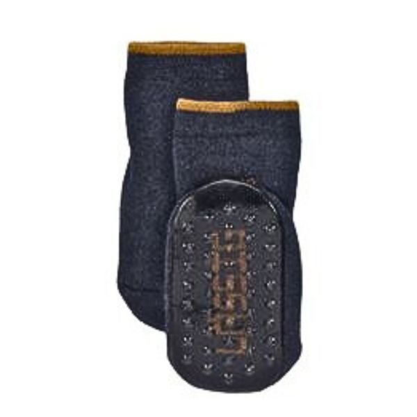 Lot de 2 chaussettes antidérapantes - bleu/gris Multi-coloured