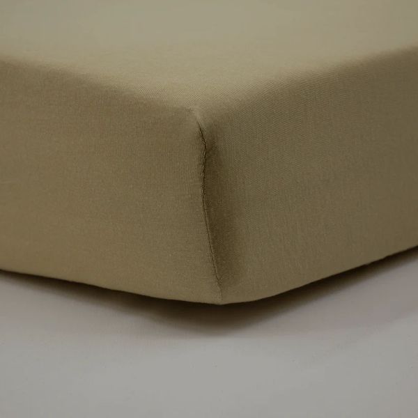Lot de 2 Draps housse jersey bio 70x140  cm Greenland - Blé