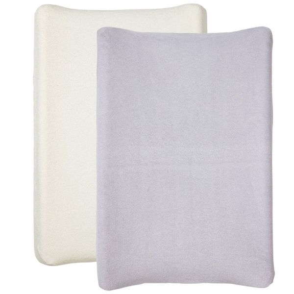Lot de 2 housses matelas à langer 50 x 70 cm