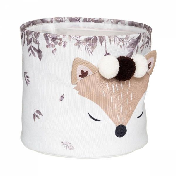Lot de 2 paniers de rangement Renard
