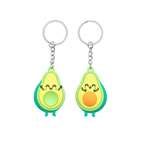 Lot de 2 porte-clés pour amies