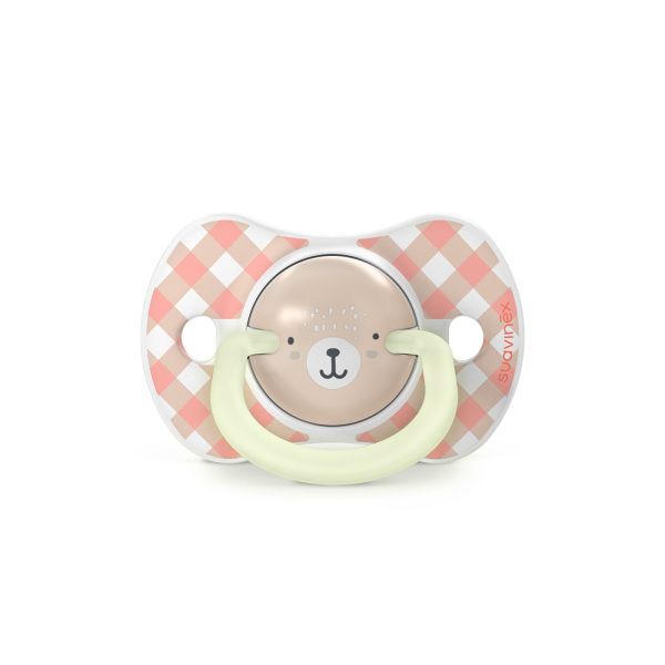 Lot de 2 sucettes symétriques SX Pro Wild&ampFree 0-6 mois Rose