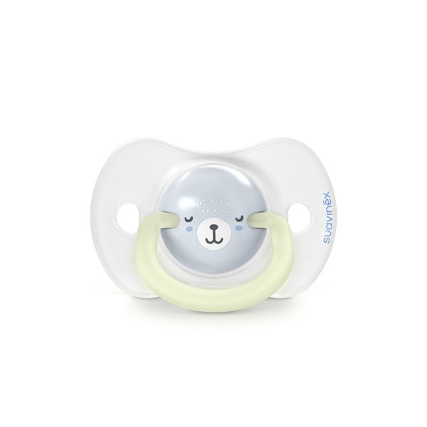 Lot de 2 sucettes symétriques SX Pro Wild&ampFree 6-18 mois Bleu