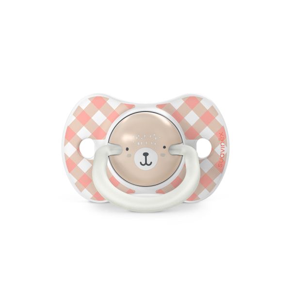 Lot de 2 sucettes symétriques SX Pro Wild&ampFree 6-18 mois Rose