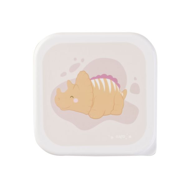 Lot de 3 Lunch box enfant Moutarde