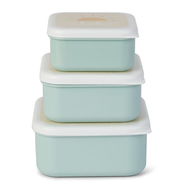 Lot de 3 Lunch box enfant Sable Aloha