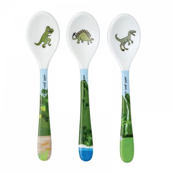 Lot de 3 cuillères Les dinosaures