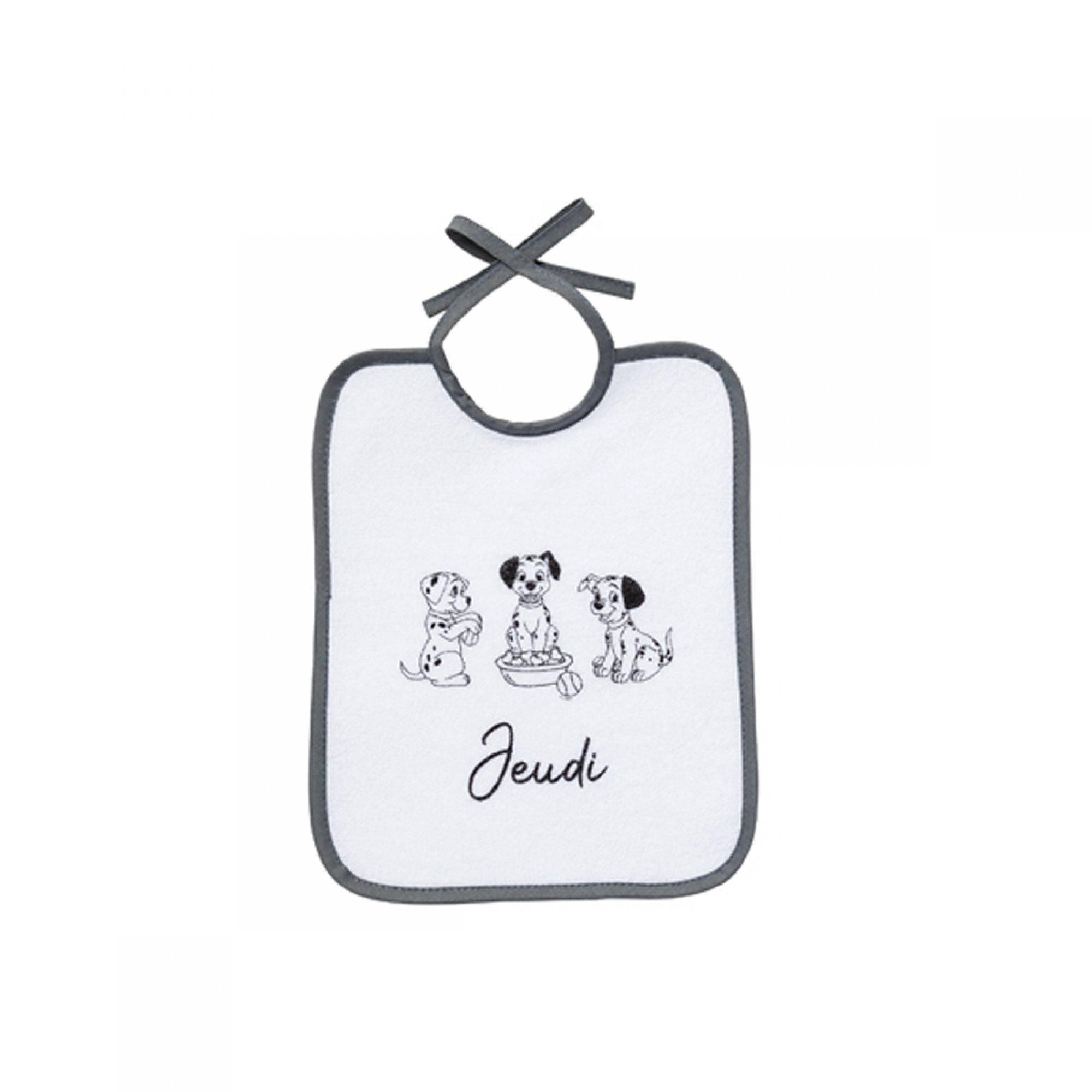 Babycalin Lot De 7 Bavoirs Naissance 101 Dalmatiens Made In Bebe