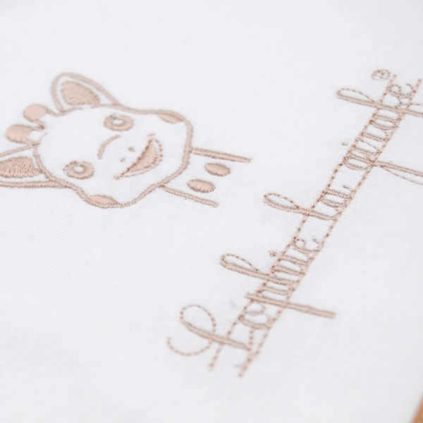 Lot de 7 bavoirs naissance Sophie la girafe