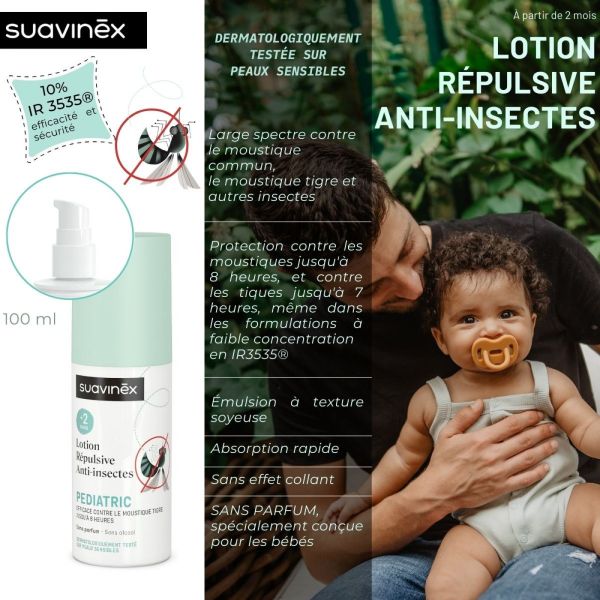 Lotion répulsive anti-moustique 100ml